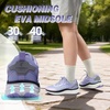 image:imageWomens Orthopedic Road Running Shoes Comfortable Arch Supports Plantar Fasciitis Orthotic Athletic Sneakers Casual Supportive Flat Feet High Arch Walking Shoes for Foot Heel and Pain ReliefW4purple