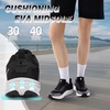 image:imageWomens Orthopedic Road Running Shoes Comfortable Arch Supports Plantar Fasciitis Orthotic Athletic Sneakers Casual Supportive Flat Feet High Arch Walking Shoes for Foot Heel and Pain ReliefW1black