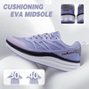 image:imageWomens Orthopedic Road Running Shoes Comfortable Arch Supports Plantar Fasciitis Orthotic Sports Athletic Sneakers Casual Flat Feet High Arch Tennis Work Walking Shoes for Foot Heel and Pain ReliefW4purple
