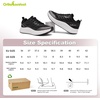 image:imageWomens Orthopedic Road Running Shoes Comfortable Arch Supports Plantar Fasciitis Orthotic Sports Athletic Sneakers Casual Flat Feet High Arch Tennis Work Walking Shoes for Foot Heel and Pain ReliefW1black