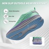 image:imageWomens Orthopedic Road Running Shoes Comfortable Arch Supports Plantar Fasciitis Orthotic Sports Athletic Sneakers Casual Flat Feet High Arch Tennis Work Walking Shoes for Foot Heel and Pain ReliefW2lake Blue
