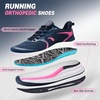 image:imageWomens Orthopedic Road Running Shoes Comfortable Casual Arch Support Plantar Fasciitis Athletic Sneakers High Arch Flat Feet Tennis Sports Work Walking Shoes for Foot and Heel Pain ReliefW3rose