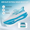 image:imageWomens Orthopedic Road Running Shoes Comfortable Casual Arch Support Plantar Fasciitis Athletic Sneakers High Arch Flat Feet Tennis Sports Work Walking Shoes for Foot and Heel Pain ReliefW2blue White
