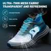 image:imageWomens Orthopedic Road Running Shoes Comfortable Casual Arch Support Plantar Fasciitis Athletic Sneakers High Arch Flat Feet Tennis Sports Work Walking Shoes for Foot and Heel Pain ReliefW2blue White