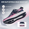 image:imageWomens Orthopedic Road Running Shoes Comfortable Casual Arch Support Plantar Fasciitis Athletic Sneakers High Arch Flat Feet Tennis Sports Work Walking Shoes for Foot and Heel Pain ReliefW3rose