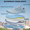 image:imageWomens Orthopedic Trail Running Shoes Comfortable Arch Support Plantar Fasciitis Orthotic Athletic Fashion Sneakers Flat Feet Casual Walking Hiking Tennis Shoes for Foot Heel and Pain ReliefW2light Blue