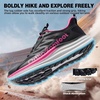 image:imageWomens Orthopedic Trail Running Shoes Comfortable Arch Support Plantar Fasciitis Orthotic Athletic Fashion Sneakers Flat Feet Casual Walking Hiking Tennis Shoes for Foot Heel and Pain ReliefW1black