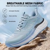 image:imageWomens Orthopedic Trail Running Shoes Comfortable Arch Support Plantar Fasciitis Orthotic Athletic Fashion Sneakers Flat Feet Casual Walking Hiking Tennis Shoes for Foot Heel and Pain ReliefW2light Blue