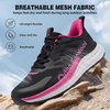 image:imageWomens Orthopedic Trail Running Shoes Comfortable Arch Support Plantar Fasciitis Orthotic Athletic Fashion Sneakers Flat Feet Casual Walking Hiking Tennis Shoes for Foot Heel and Pain ReliefW1black