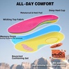 image:imageWomens Orthopedic Trail Running Shoes Comfortable Arch Support Plantar Fasciitis Orthotic Athletic Fashion Sneakers Flat Feet Casual Walking Hiking Tennis Shoes for Foot Heel and Pain ReliefW1black