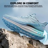 image:imageWomens Orthopedic Trail Running Shoes Comfortable Arch Support Plantar Fasciitis Orthotic Athletic Fashion Sneakers Flat Feet Casual Walking Hiking Tennis Shoes for Foot Heel and Pain ReliefW2light Blue
