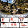 image:imageWomens Orthopedic Waterproof Hiking Boots Comfortable Wide Toe Box Plantar Fasciitis Arch Support Diabetic Walking Shoes Orthotic Outdoor Ankle Boots for Feet and Heel Pain ReliefK1black