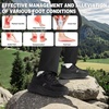 image:imageWomens Orthopedic Waterproof Trail Running Shoes Comfortable Arch Support Plantar Fasciitis Orthotic Athletic Sneakers Casual Flat Feet Sports Hiking Shoes for Foot Heel and Pain ReliefW1black