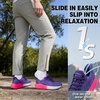 image:imageWomens Orthopedic Wide Plantar Fasciitis Shoes Comfortable Arch Support Diabetic Flat Feet Trail Running Athletic Hiking Sneakers Orthotic Casual Sports Trekking Walking Shoes for Foot amp Heel PainK1purple