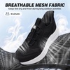 image:imageWomens Orthopedic Wide Tennis Sport Shoes Comfort Plantar Fasciitis Heel Spurs Arch Support Athletic Sneakers Supportive Orthotic Pain Relief Training Fashion Walking Shoes Black Size 8