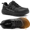 image:imageMens Orthopedic Diabetic Wide Running Shoes Casual Arch Support Plantar Fasciitis Sneakers Comfortable Beathable Orthotic Walking Shoes for Ankle amp Heel Pain Relief Wide Fit for Swollen FeetK1black