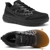 image:imageMens Orthopedic Diabetic Wide Walking Shoes Wide Toe Box Comfortable Arch Support Plantar Fasciitis Running Sports Sneakers Casual Flat Feet Swollen Feet Shoes for Foot and Heel Pain ReliefK1black