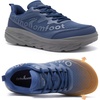 image:imageMens Orthopedic Diabetic Wide Walking Shoes Wide Toe Box Comfortable Arch Support Plantar Fasciitis Running Sports Sneakers Casual Flat Feet Swollen Feet Shoes for Foot and Heel Pain ReliefK2dark Blue