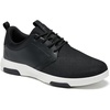 image:imageMens Orthopedic Fashion Sneakers Walking Shoes Leather Comfortable Cushioned Shoes for Achilles Tendon Supportive Shock Absorber Sneakers for High Arch Black Size 10