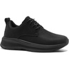 image:imageMens Orthopedic Leather Dress Shoes Casual Arch Support Plantar Fasciitis Orthotic Walking Business Oxford Comfortable High Arch Golf Tennis Work Sneakers for Foot Heel Pain ReliefW1black
