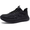 image:imageMens Orthopedic Trail Running Shoes Comfortable Casual Arch Support Plantar Fasciitis Workout Outdoor Walking Shoes Orthotic Flat Feet Hiking Sport Trekking Sneakers for Foot and Heel Pain ReliefW1black