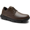 image:imageMens Orthopedic Wide Business Leather Dress Shoes  Arch Support Plantar Fasciitis Formal Wingtip Oxford  Comfortable Casual Orthotics Flat Feet Patent Tuxedo Sneakers for Foot and Heel Pain ReliefWk2brown