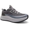 image:imageMens Wide Orthopedic Plantar Fasciitis High Arch Support Shoes  Comfortable Trail Running Shoes for Walking amp Hiking Orthotic Tennis Sneakers Relief Flat Feet Feet PainW2grey