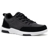 image:imageOrthoComfoot Mens Orthopedic Arch Support Walking Shoes Comfortable Cushioned Plantar Fasciitis Relief Shoes Breathable Orthotic Fashion Sneakers for Foot and Heel PainW1black