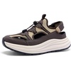 image:imageOrthoComfoot Mens Orthopedic Close Toes Hiking Sandals Plantar Fasciitis Arch Support Adjustable Hook Loop Strap Athletic Sandals Comfortable Casual Camping Water Summer Walking ShoesW3brown