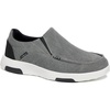 image:imageOrthoComfoot Mens Orthopedic Comfortable SlipOn Shoes with Arch Support Orthotic Loafers for Plantar Fasciitis Canvas Leisure Vintage Flat Walking Shoes for Foot and Heel Pain ReliefW10dark Grey