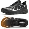 image:imageOrthoComfoot Mens Orthopedic Diabetic Wide Running Shoes Comfortable Arch Support Sneakers for Plantar Fasciitis Foot amp Heel Pain Relief  Casual Work Walking ShoesK1black
