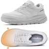 image:imageOrthoComfoot Mens Orthopedic Diabetic Wide Walking Shoes Comfortable Arch Support Plantar Fasciitis Sports Running Sneakers Casual Swollen Bunion Work Tennis Shoes for Foot and Heel Pain ReliefK2gray