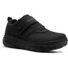image:imageOrthoComfoot Mens Orthopedic Diabetic Wide Walking Shoes Comfortable Cushion Arch Support Plantar Fasciitis Sneakers Orthotic High Arch Swollen Feet Adjustable Work Shoes for Ankle and Heel PainK1black