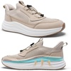 image:imageOrthoComfoot Mens Orthopedic Road Running Shoes Comfortable Arch Supports Plantar Fasciitis Orthotic Fashion Sneakers Casual Flat Feet Tennis Sports Walking Shoes for Foot Heel and Pain ReliefW3khaki