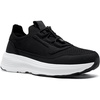 image:imageOrthoComfoot Mens Orthopedic SlipOn Loafers Walking Shoes Comfortable Casual Arch Support Plantar Fasciitis Thick Sneakers Breathable Work Tennis Orthotic Flat Feet Shoes for Foot Pain ReliefW1black
