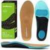 image:imageOrthoComfoot Plantar Fasciitis Orthotic Insoles  Comfortable High Arch Support Inserts for Women amp Men 220lbs Heavy Duty Cushion Pain Relief Shoe Insole for Flat Feet  Arch Pain  Heel Pain WorkBrown