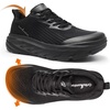 image:imageOrthoComfoot Womens Orthopedic Diabetic Wide Running Shoes Comfortable Casual Arch Support Plantar Fasciitis Fashion Sneakers High Arch Work Tennis Walking ShoesK1black