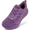 image:imageOrthoComfoot Womens Orthopedic Diabetic Wide Walking Shoes Comfortable Casual Arch Support Orthotic Plantar Fasciitis Sports Sneakers Swollen Feet Running Shoes for Foot and Heel Pain ReliefK3purple