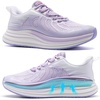image:imageOrthoComfoot Womens Orthopedic Running Shoes Comfort Arch Support Plantar Fasciitis Orthotic Sports Exercise Fashion Sneakers Casual Gym Tennis Work Walking Shoes for Foot and Heel PainW3light Purple
