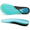 image:imageOrthoComfoot Womens Wide Plantar Fasciitis Inserts Breathable Comfort Arch Support Insoles for Diabetes amp Flat Feet 240LBS HeavyDuty Adjustable TPU Work Boot Orthotic Insoles Size 9 WomenBlack