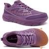 image:imageWomens Orthopedic Diabetic Wide Running Shoes Comfortable Casual Arch Support Plantar Fasciitis Orthotic Sneakers High Arch Swollen Work Tennis Sports Shoes for Foot and Heel Pain ReliefK3purple