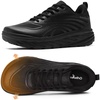 image:imageWomens Orthopedic Diabetic Wide Running Shoes Comfortable Casual Arch Support Plantar Fasciitis Sports Sneakers Orthotic Swollen Feet Work Tennis Walking Shoes for Ankle and Heel Pain ReliefK1black