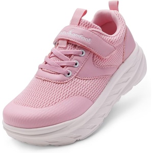 image:imageBoys Girls Kids Orthopedic Tennis Shoes Wide Toe Box Comfortable Casual Plantar Fasciitis Arch Support Athletic Running Sneakers Orthotic School Sports Walking Shoes for Foot and Pain ReliefK3pink