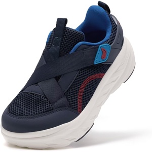 image:imageBoys Girls Kids Orthopedic Tennis Shoes Wide Toe Box Comfortable Casual Plantar Fasciitis Arch Support School Athletic Running Sneakers Lightweight Orthotic Sports Walking Shoes for Foot and PainK2dark Blue