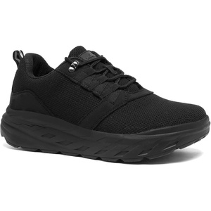 image:imageMens Orthopedic Diabetic Wide Walking Shoes Comfortable Plantar Fasciitis Fashion Sneakers with Arch Support Casual Hammer Toes Swollen Tennis Work Sports Shoes for Heel and Foot Pain ReliefK1black
