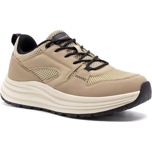 image:imageMens Orthopedic Trail Running Shoes Comfortable Casual Arch Support Plantar Fasciitis Orthotic Trekking Hiking Shoes Flat Feet Tennis Sport Athletic Fashion Sneakers for Foot and Heel Pain ReliefW2khaki