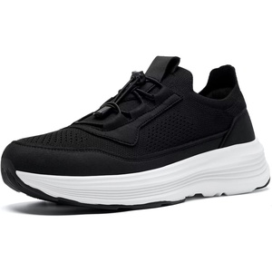 image:imageMens Orthopedic Walking Shoes Comfortable Arch Support Plantar Fasciitis Sports Walking Shoes Casual Work Tennis Orthotic Flat Feet Fashion Sneakers for Foot and Foot Pain ReliefW1black1