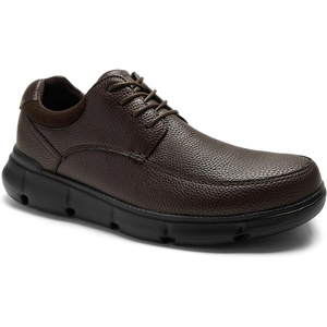 image:imageMens Orthopedic Wide Business Leather Dress Shoes  Arch Support Plantar Fasciitis Casual Formal Wingtip Oxford  Comfortable Cap Toe Orthotics Patent Tuxedo Sneakers for Foot and Heel Pain ReliefWk2brown