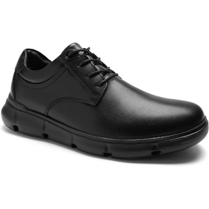 image:imageMens Orthopedic Wide Business Leather Dress Shoes  Arch Support Plantar Fasciitis Formal Wingtip Oxford  Comfortable Casual Orthotics Flat Feet Patent Tuxedo Sneakers for Foot and Heel Pain ReliefWk1black