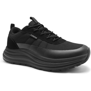 image:imageMens Wide Orthopedic Plantar Fasciitis High Arch Support Shoes  Comfortable Trail Running Shoes for Walking amp Hiking Orthotic Tennis Sneakers Relief Flat Feet Feet PainW1black